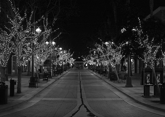 Deserted streets