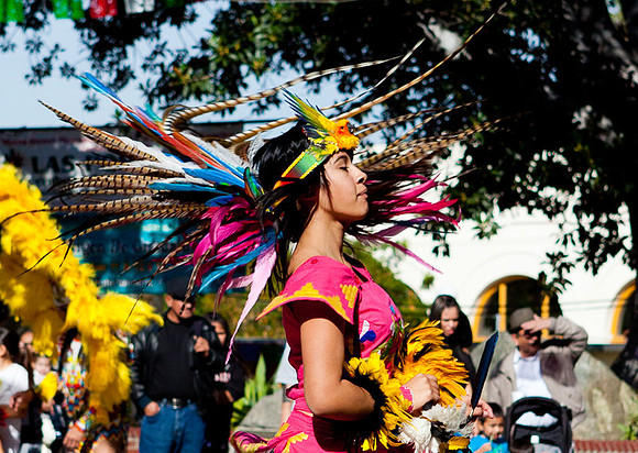 Aztec dancer I